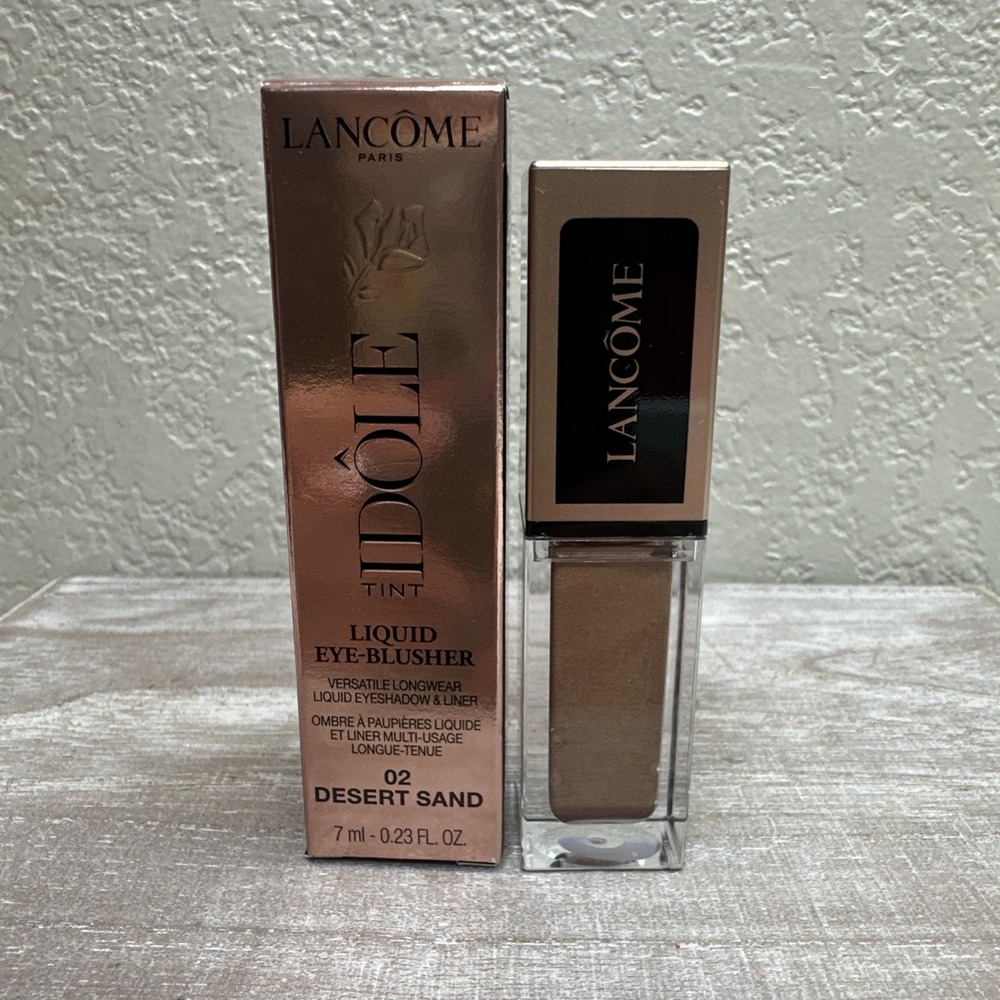 $18 🌙 Lancome Idole Tint Liquid Eye Blusher - 02 DESERT SAND 0.23FL.OZ NEW
